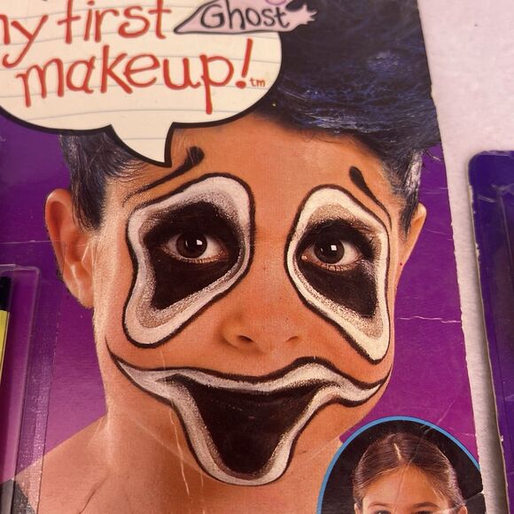 1995 Vintage Halloween Costume My First Witch/Ghost Makeup Hair Imagineering - Picture 14 of 16